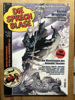 Die Sprechblase Förster Comic Magazin BSV 231 Z 0-1 Bernie Wrightson Taschen