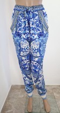 Designer Sommer Joggers Jogginghose Cargohosen Pants Hose hohe Taille Seide Top