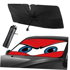 Upgraded Car Windshield Sun Shade Umbrella, Car Shade Front Windshield Sun 