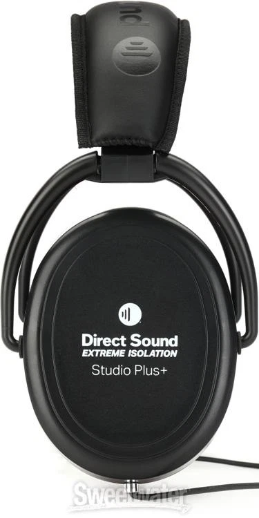 Direct Sound Studio Plus+ Isolating Headphones - Jet Black - Image 3 of 4