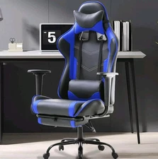 ELECWISH Gaming Chair Ergonomic Computer Office Chair Recliner Swivel Seat