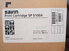 Ricoh Lanier Savin Genuine SP 5100A SP 5100 407171 Black Toner Cartridge