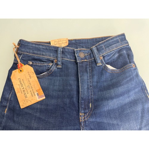 Denim & Supply Ralph Lauren Hendrix orlo grezzo alto elasticizzato 26X25 - Foto 10 di 15