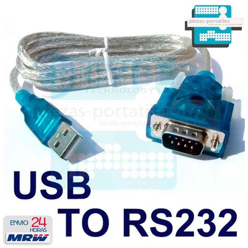 Adaptador de USB a RS232 Puerto Serie compatible con Engel RS4800HD RS - Imagen 2 de 5
