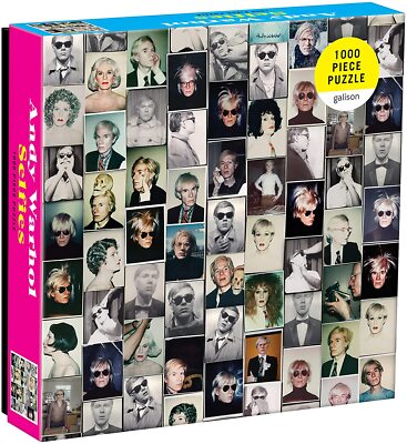 NEU BOX Galison ANDY WARHOL SELFIES 1000-teiliges PUZZLE