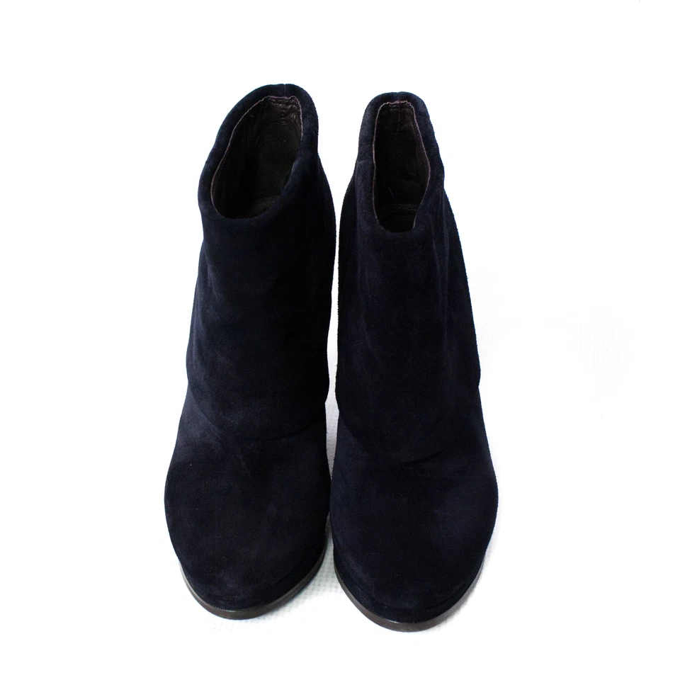 ASH Azul Marino Gamuza Botines Tacones, TALLA EU 36/ UK 3.5/ US 6 Foto 4 de 4