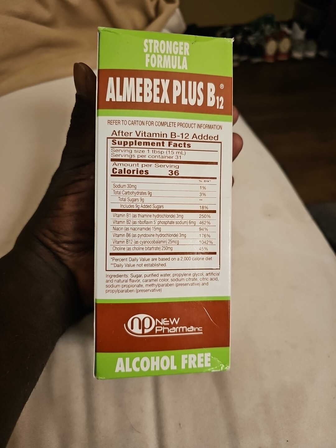 Almebex Plus B12 Liquid Vitamin Maximum Strength 16 oz., 05/24 eBay