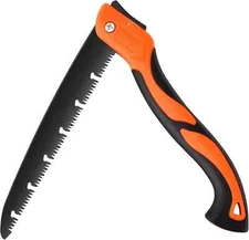 10 Inch Folding Saw, Improved Hand Saw, Heavy Duty Pruning Saw, Quality SK-5 Ste