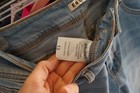 Encore size 13 cotton blend distressed look denim jeans for women — photo 5