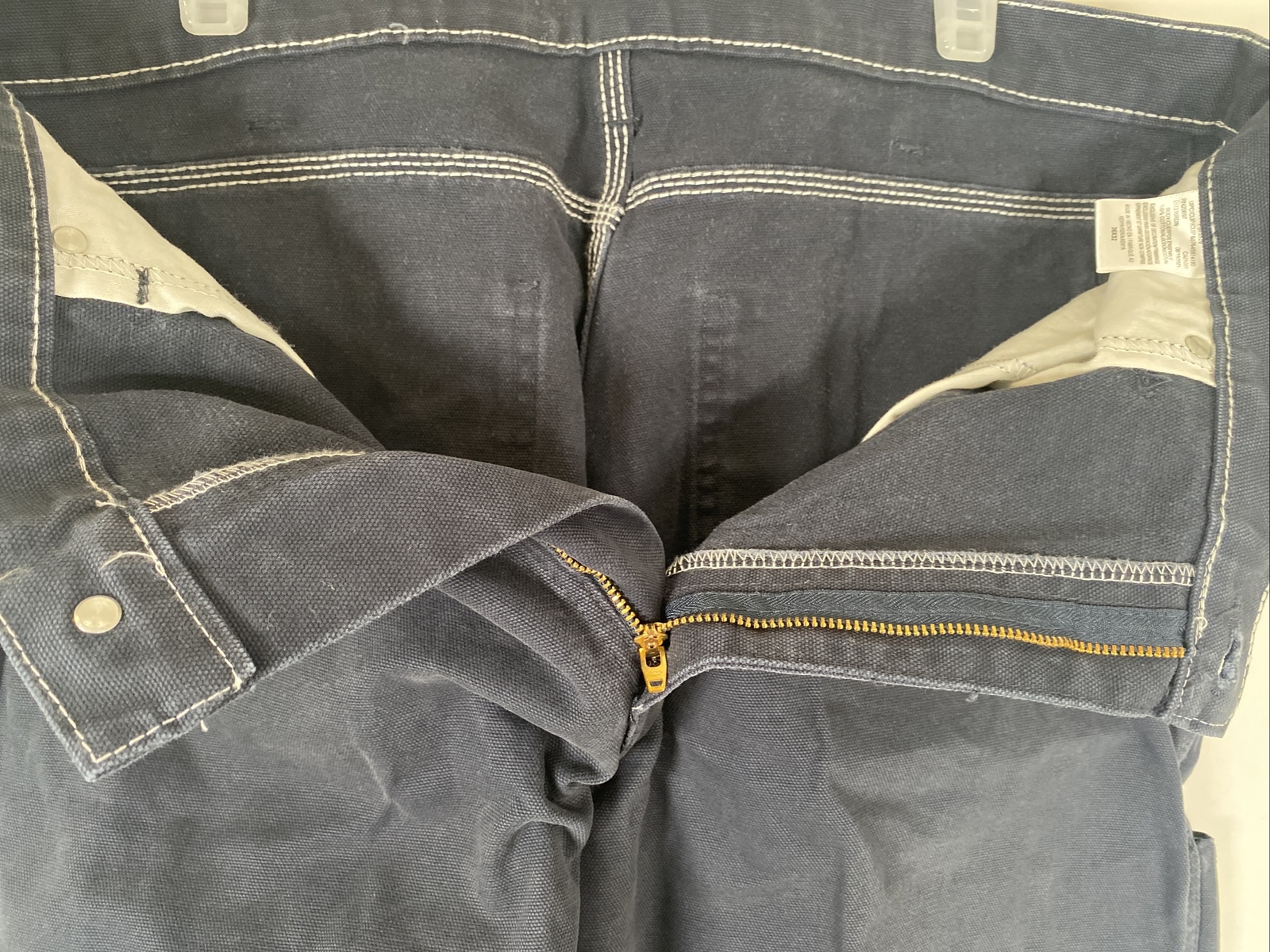 Dickies Mens 36x32 Navy Workwear Relaxed Fit Straight Leg Cargo Pants