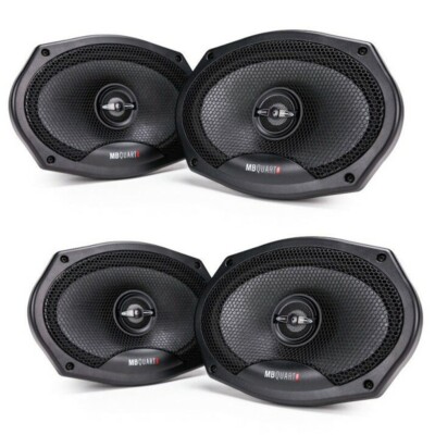 (2-Pairs) MB QUART PK1-169 220W RMS 6x9'' 2-Way Coaxial Car Speakers