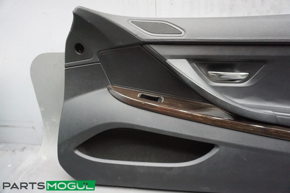 BMW 650I F13 2012-2016 cupé panel de moldura de puerta del lado del pasajero delantero derecho OEM Foto 2 de 4