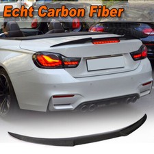 Für BMW 4er F33 Cabrio F83 M4 13-20 Carbon Spoiler Heckspoiler Flügel Hecklippe