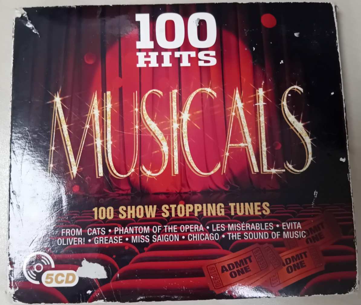 100 Hits: Musicals by Various Artists (CD, 2017) Music Album
