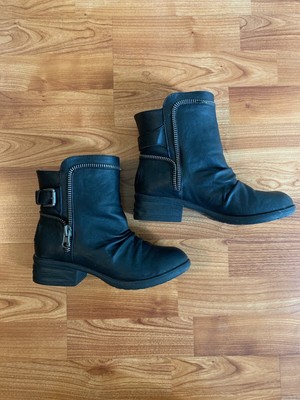 rocket dog womens biker boots