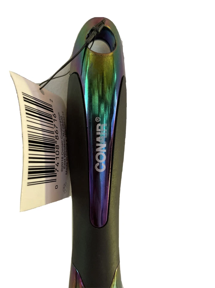 Cepillo Redondo Térmico Conair Rainbow Collection Estilo Seco y Voluminizar Nuevo  Foto 3 de 4