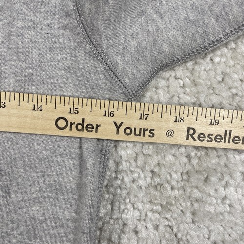 Polo Ralph Lauren Hoodie Boys Small 8 Grey Spell Out Patch Logo Pullover - Picture 10 of 10