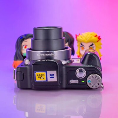 Sony Cyber-shot DSC-H3 8.1MP 10X Optical Zoom CCD Digital Camera