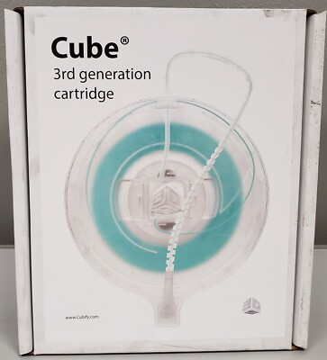 3D Systems Cube ABS DARK GREY Pro Filament 3rd Gen Cartridge- 391172- 1.75mm