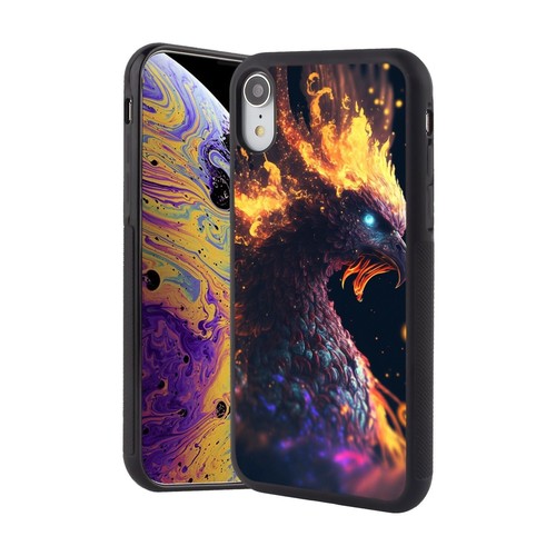 For iPhone SE4 16E 12 13 14 15 16 Pro Max Phoenix flying wings Plastic TPU Cover - Picture 12 of 25
