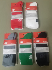 New Balance Soccer Football Crew Socks. 5 Colors To Choose.