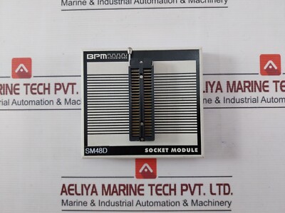 BPM Microsystems SM48D Socket Module Revision: E 94V-0