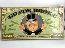VTG MID CENTURY 1965 SELCHOW & RIGHTER GO FOR BROKE BOARD GAME-60'S-TOYS-HOBBIES