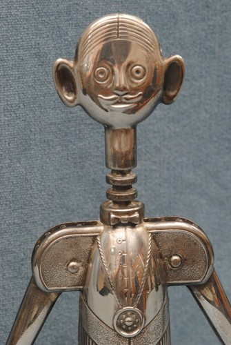 PULL VINO ARGENTO PLACCATO SOMMELIER, MADE IN ITALY, ISPIRATO A MODIGLIANI! (PK) - Foto 6 di 6