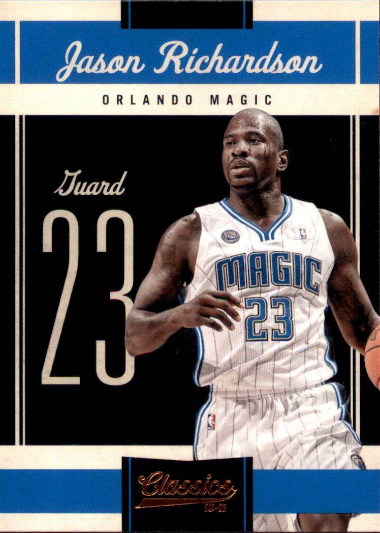 2010-11 Panini Classics Base #87 Jason Richardson Orlando