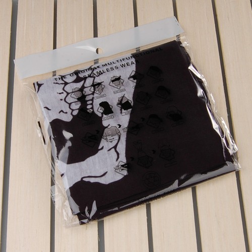 5 pack Black Microfiber Seamless Skull Face Mask Balaclava Tube 7+ functions - Picture 5 of 5