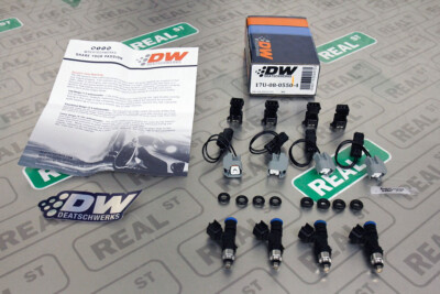 DeatschWerks Set of 4 550cc Injectors For Civic Si 02-11 RSX K20 K24 S2000 06-09
