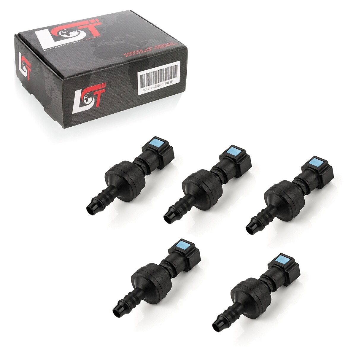 5x Quick Coupling Fuel Line Valve Connection 7.89x8mm for LANCIA