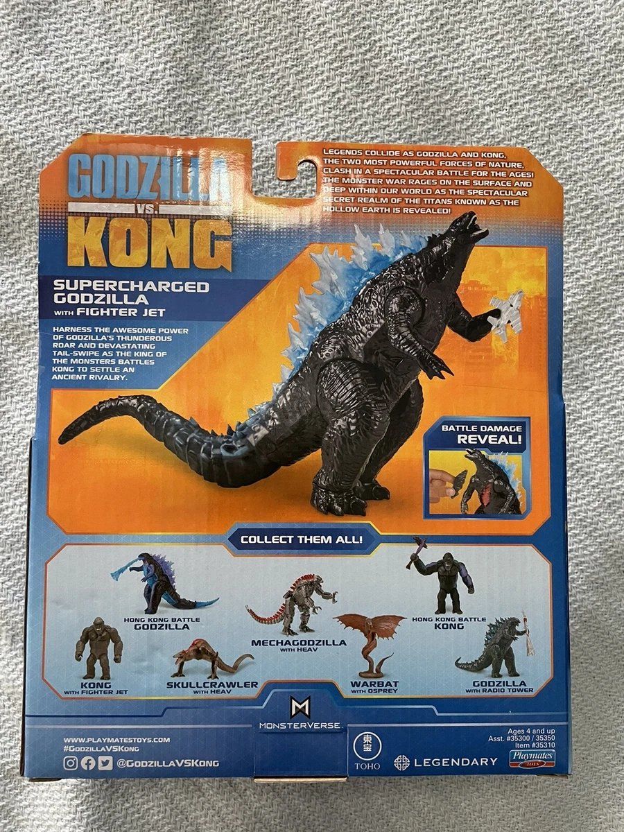 Playmates Toys Godzilla Kong Monsterverse Supercharged, 54 OFF