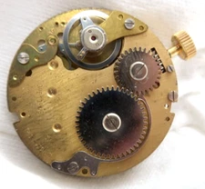 BRAC 52, Swiss 1 Jewel Manual Wind GOOD RUNNING WATCH, MOVEMENT NOS PARTS, MM-48