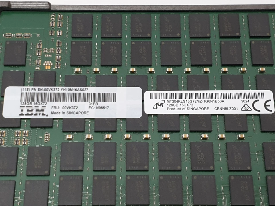 IBM Micron 128GB DDR4 CDIMM 16GX72 00LP766, 00VK372 für IBM Power 8 Server - Bild 2 von 4