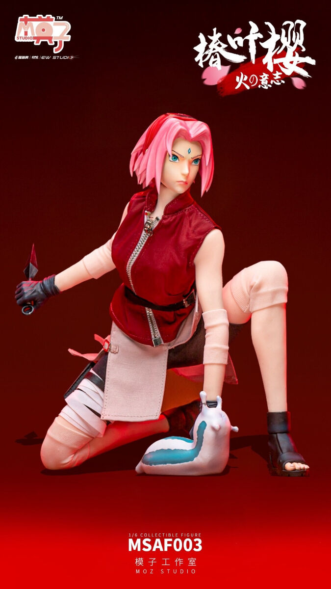 MOZ STUDIO MSAF003 1/6 Naruto Haruno Sakura Female Action Figure