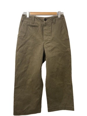 STUDIO NICHOLSON OTHER WIDE LEG SKATER - PEACHED COTTON TWILL S 