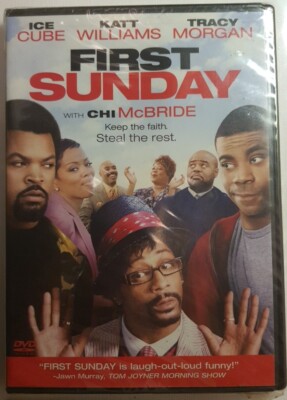2008 ''FIRST SUNDAY'' DVD ICE CUBE KATT WILLIAMS TRACY MORGAN NEW FACTORY SEALED 
