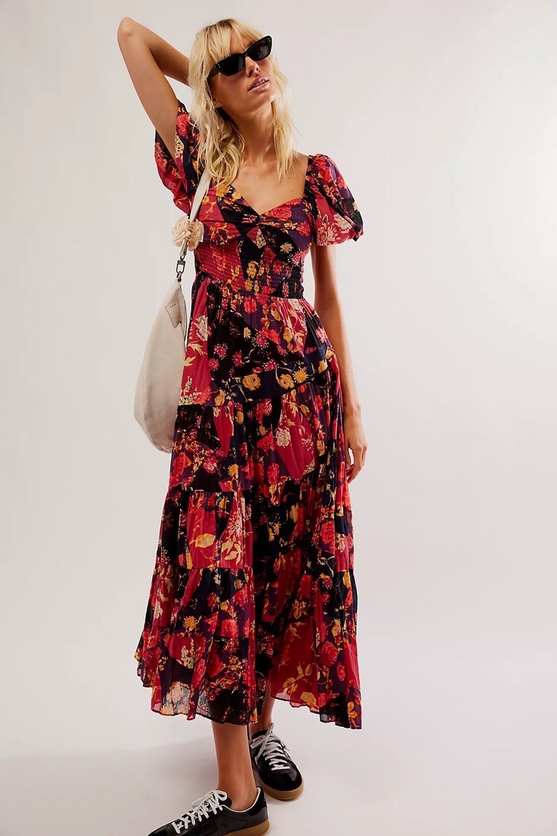 low back maxi dresses Eliana Open Back Maxi Dress
