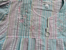 NWT Miss Elaine Long Robe Kaftan Housecoat Nightgown size Large