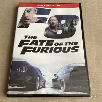 Fate Of The Furious (DVD, Digital 2020 NEW) Fast Saga Vin Diesel Jason  Statham