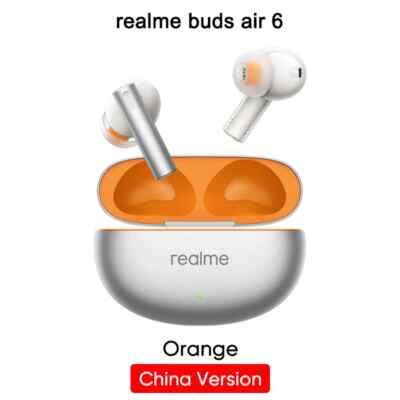 New Realme buds Air 6 TWS Earphone Active Noise Reduction Wireless Bluetooth 5.3
