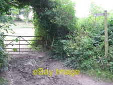 Photo 6x4 Bridleway gate off Chantry Lane Sullington Off picture to the l c2009