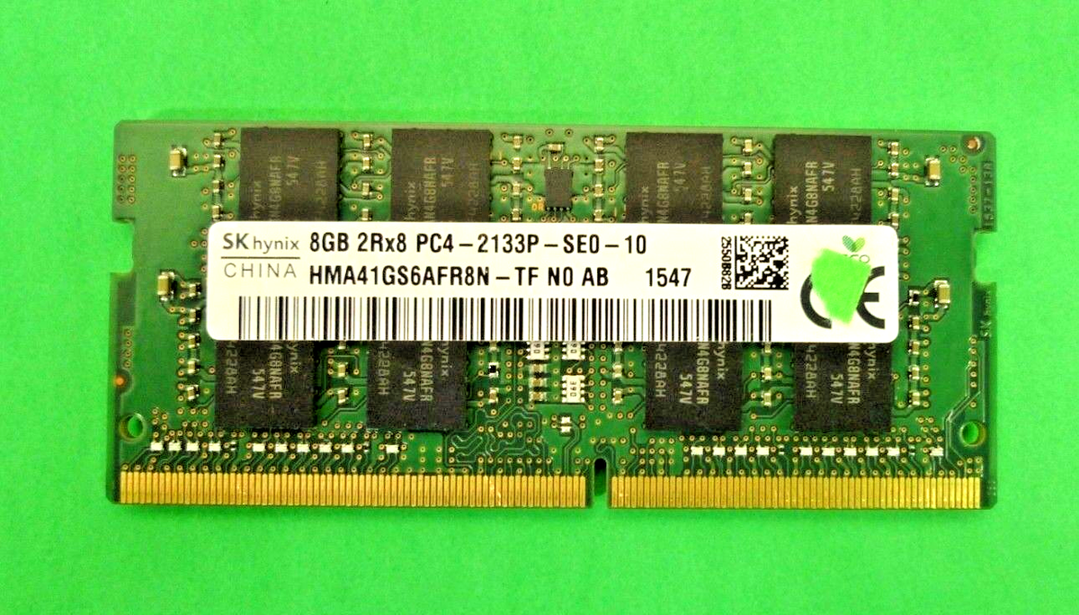 Genuine SK Hynix 8GB 2Rx8 PC4-2133P-SE0-10 Laptop Memory Ram Genuine SK Hynix 8GB 2Rx8 PC4-2133P-SE0-10 Laptop Memory Ram