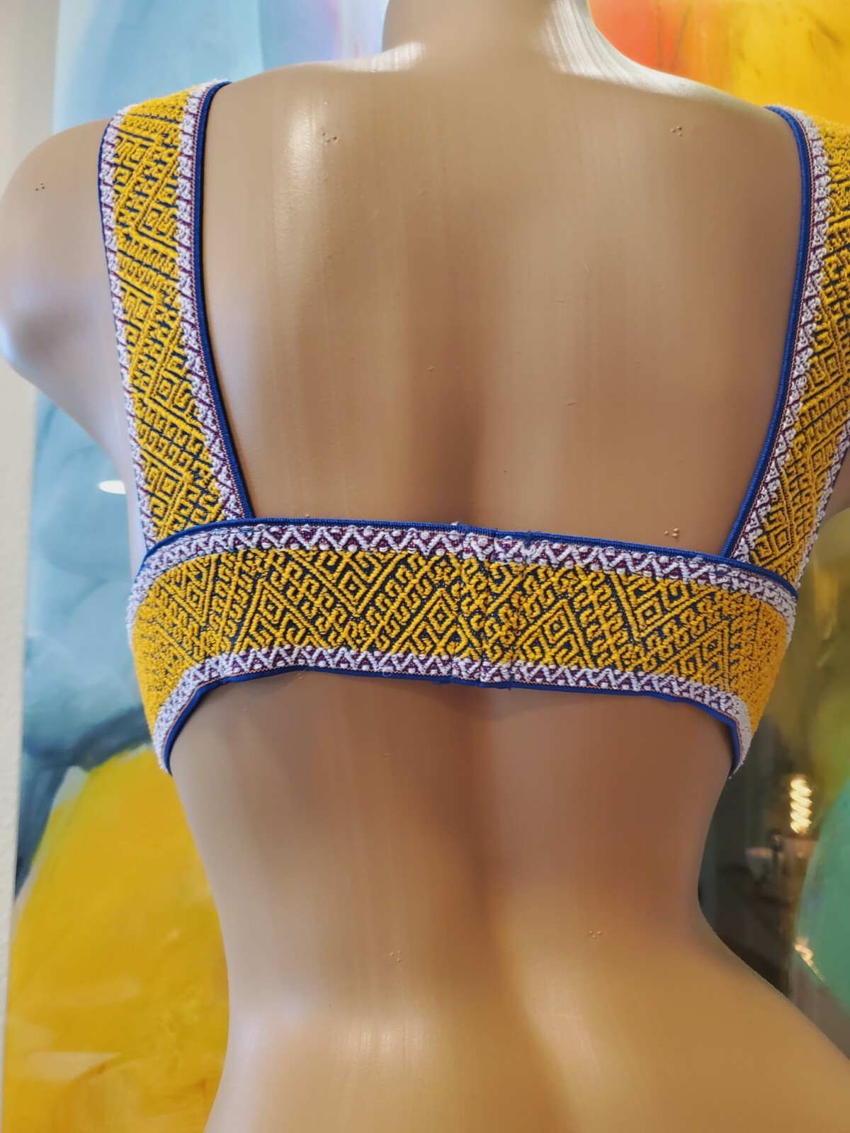 Elysiian Swim Bali Bikini Top Embroidered Women’s Size Large eBay