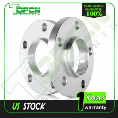 New 2Pcs Wheel Spacers With Extended Bolt For BMW E46 M3 E92 E90 15mm