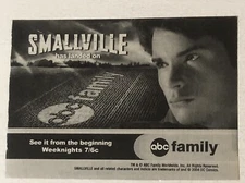 Smallville Vintage Print Ad Tom Welling John Schneider Allison Mack TPA21