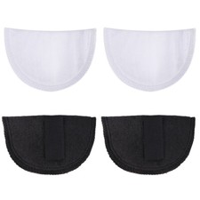 2 Pairs Detachable Shoulder Pads Bra Strap Cushions Self-adhesive Sponge
