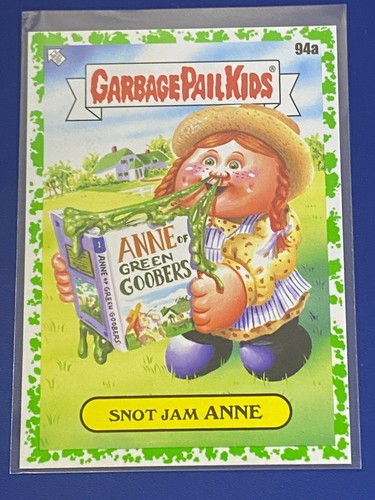2022 Topps Garbage Pail Kids Book Worms Booger Green Parallels - You Pick! - 第 143/238 張圖片