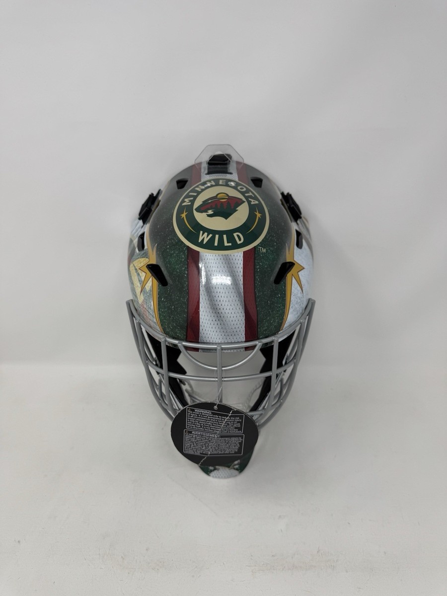FILIP GUSTAVSSON SIGNED AUTOGRAPH FULL SIZE GOALIE MASK MINNESOTA